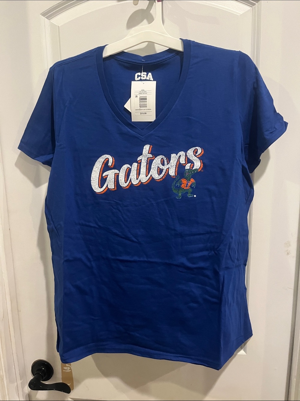 Royal Blue 'Florida Gators' V-Neck Tee